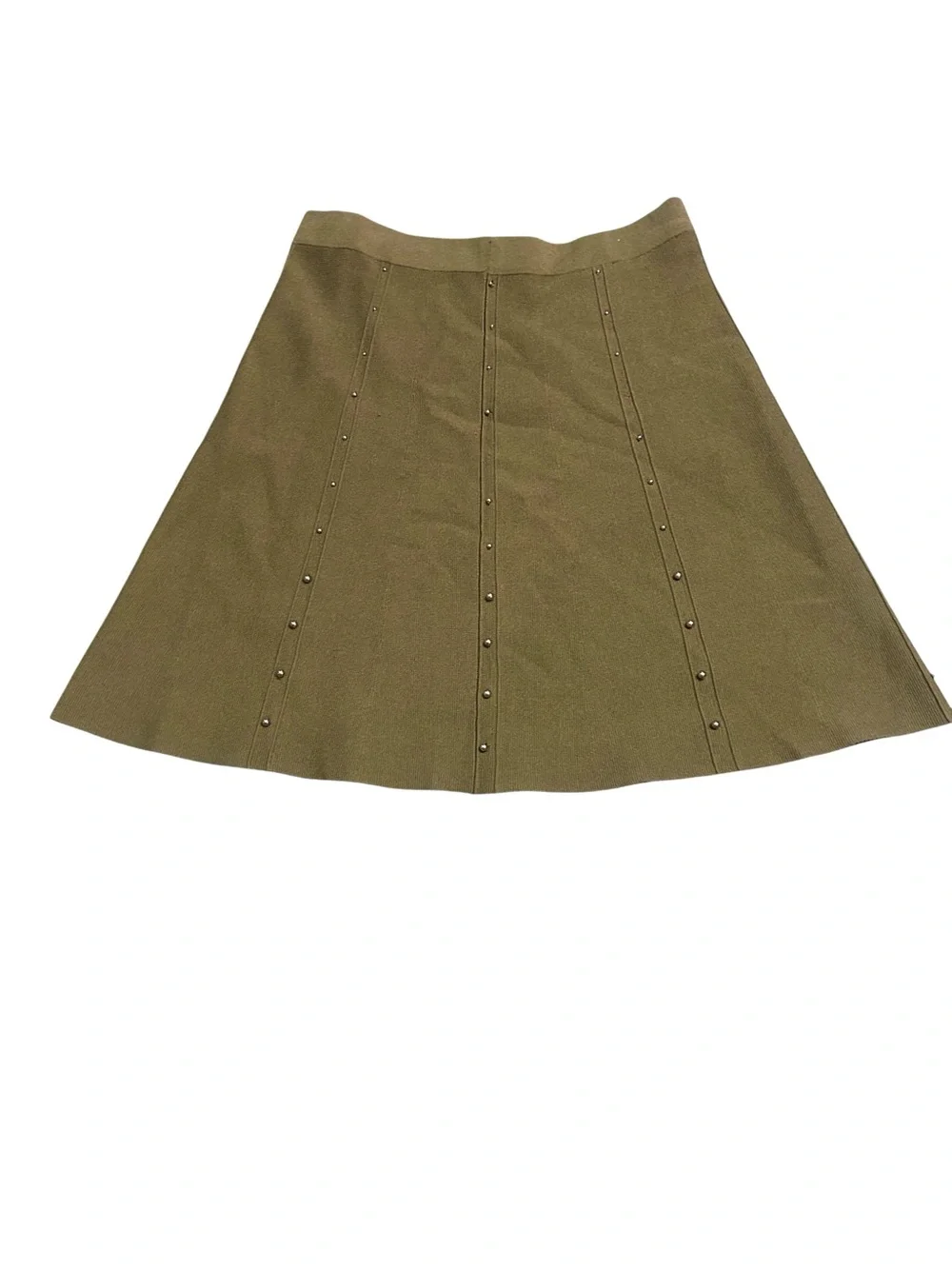 SANDRO STUDDED A Line Pull On Designer Skirt